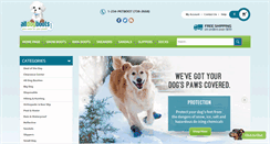 Desktop Screenshot of alldogboots.com